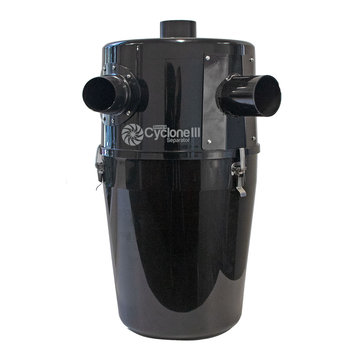 Cyclone III Vacuum Trash Collector Separator with Hardware, 27-1/2in H x 15in Dia. Inlet 3in FPT. Outlet (2) 3in FPT Questions & Answers