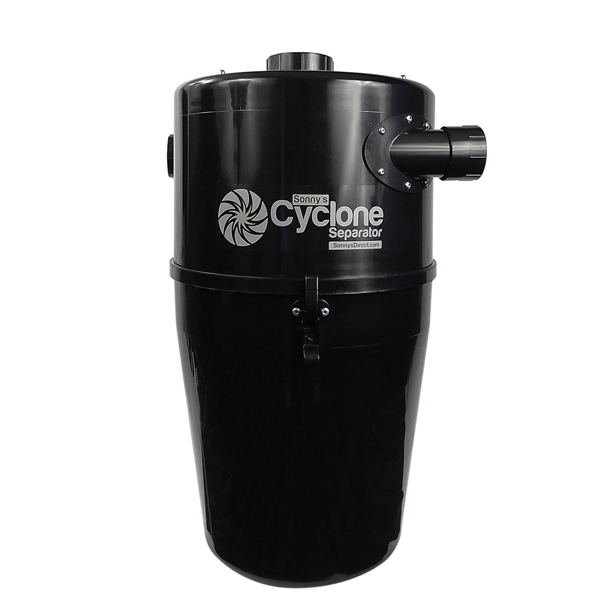 Cyclone II Vacuum Trash Collector Separator with Hardware, 27-1/2in H x 15in Dia. Inlet 2in FPT. Outlet (2) 2in FPT Questions & Answers
