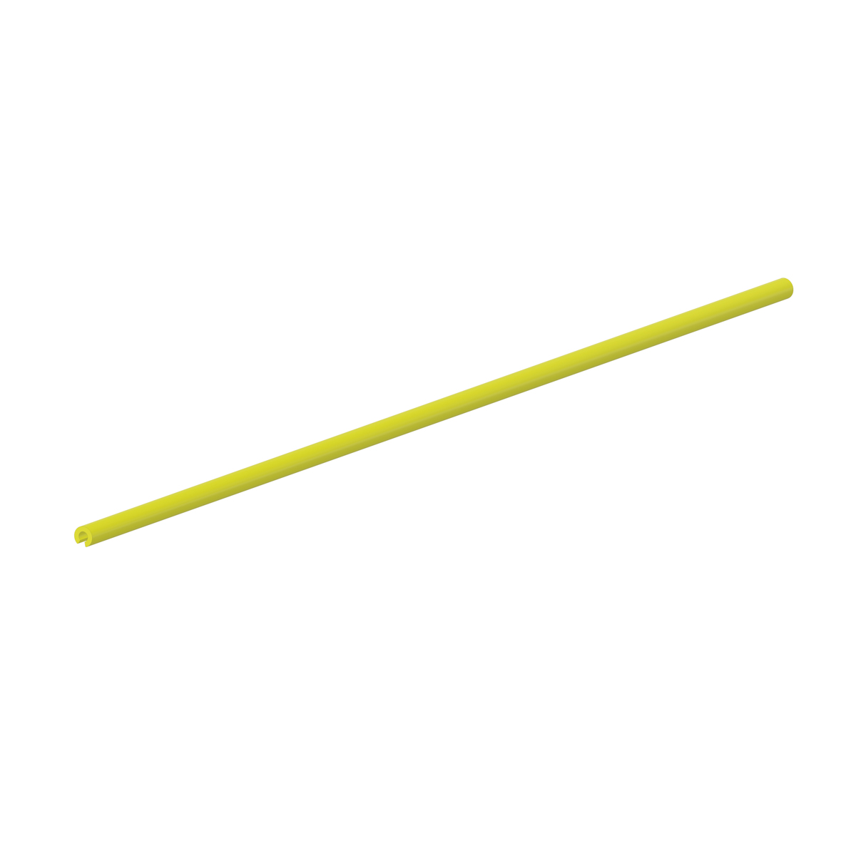 UHMW Rod Mount, Conveyor Guide Rail, 10ft, Yellow, 510047 Questions & Answers