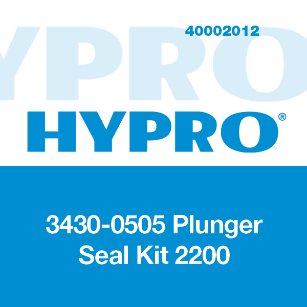 Plunger Seal Kit for 2200 Pump, Hypro 3430-0505 Questions & Answers