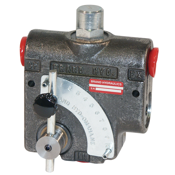 16-Gallon Adjustable Pressure Flow Control Valve, 1/2in FPT, 10GPM @1500PSI, Brand Questions & Answers