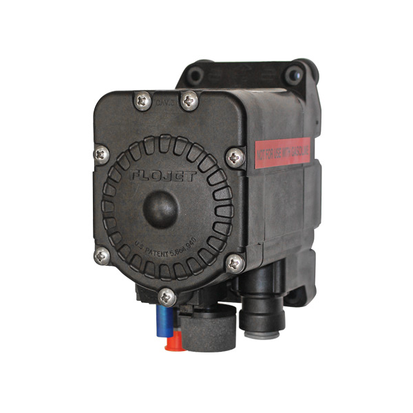 Pump, Diaphragm Santoprene 1/2in Push Lock 5GPM 100PSI, Flojet G575145 Questions & Answers