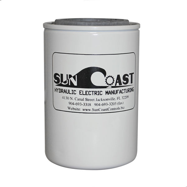 Hydraulic Power Pack Filter, Microglass Spin-On, 15GPM, 25 Micron Rating, 1-12 UNF Element Thread Size, HY6505 Questions & Answers