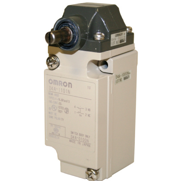 Limit Switch, 4-Position, 1/2in-14 NPT, Omron D4A1101N Questions & Answers