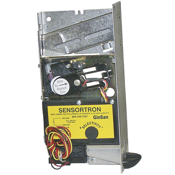 Sensortron Coin Acceptor 2in Face, Ginsan GS-412U Questions & Answers