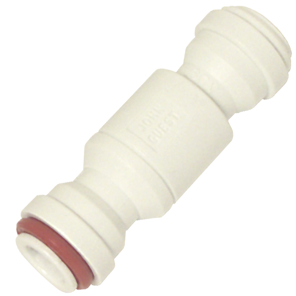 John Guest Check Valve, 3/8in Tube x 3/8in Tube, 0.3PSI Cracking Pressure Questions & Answers