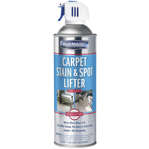 Carpet Stain and Spot Lifter, 23oz Can, Case of 6, Blue Magic 900 Questions & Answers