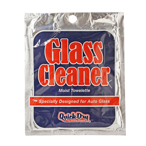 Glass Cleaner Towelette, 12in x 12in, Quick Dry, Vending Pack of 100 Questions & Answers