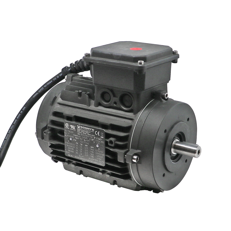 Motor, 1HP, 1800RPM, 80B14 Frame, TEFC Enclosure, 3 Phase, 230/460V Questions & Answers