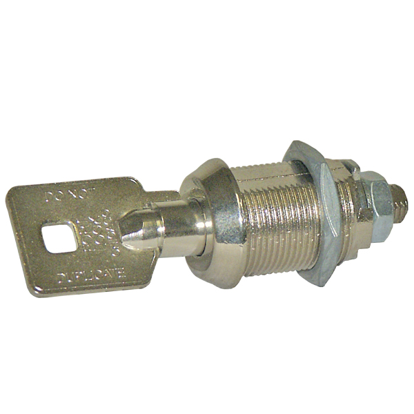 High Security Tubular Cam Lock with 2 Keys, Cylinder L 7/8in, Gem N1078 Questions & Answers