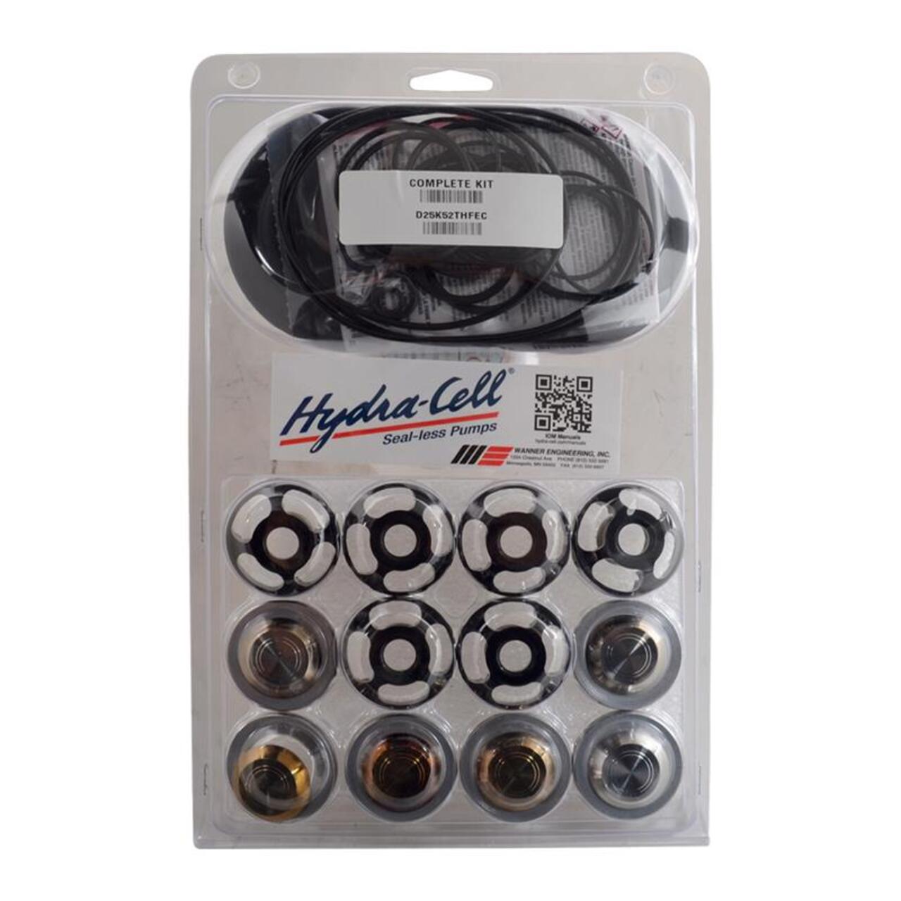 Wanner H25 Fluid End Kit, D25K52THFEC & G25K52THFEC, 008850 Questions & Answers