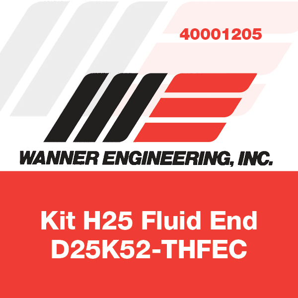 Wanner H25 Fluid End Kit, D25K52THFEC Questions & Answers