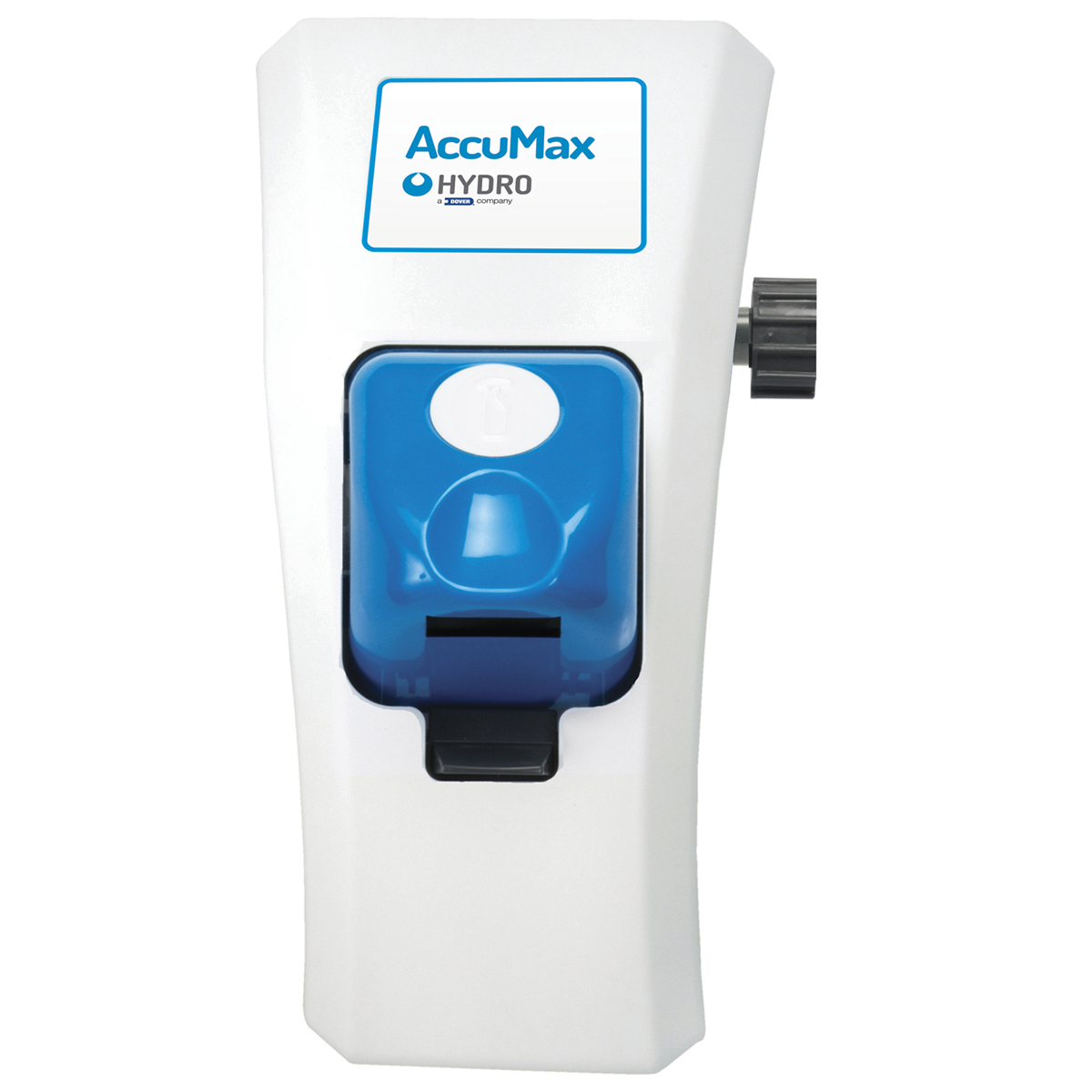 AccuMax One Push Button Proportioner with AirGap Eductor, 1-Product @1 GPM Max/Min Dilution Range 128:1/2.5:1 Questions & Answers