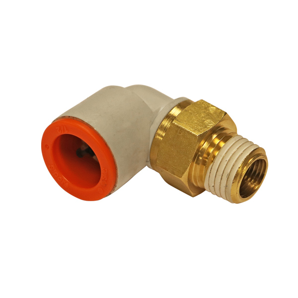 Machined Elbow, 1/2in Tube x 1/4in MPT, Brass and Poly Questions & Answers