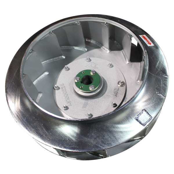 Blower Impeller, 15HP CounterClockwise, Zinc Plated Steel, Green Questions & Answers