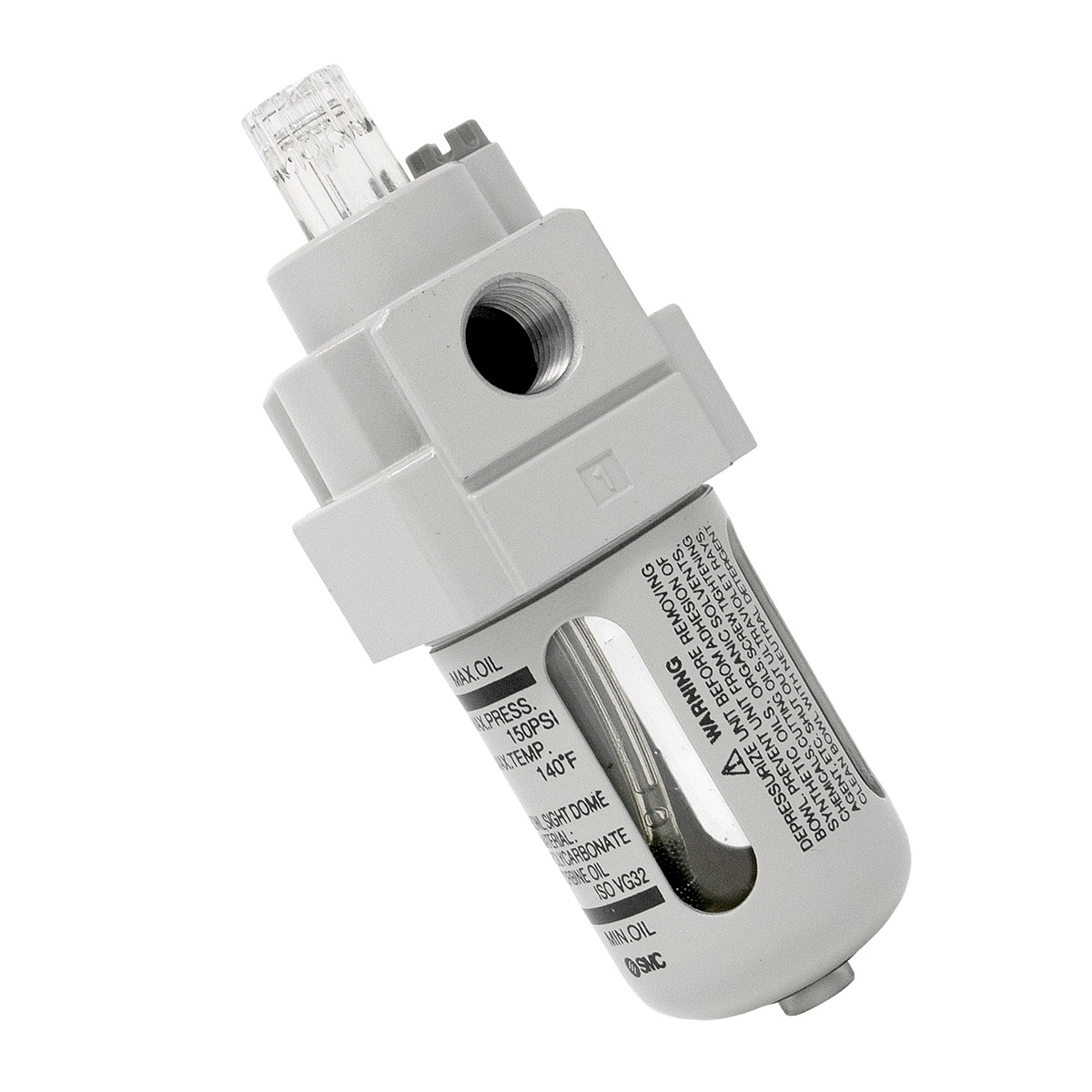 Air Lubricator with Bowl Guard, 1/4in NPT, SMC AL20-N02-CZ-A Questions & Answers